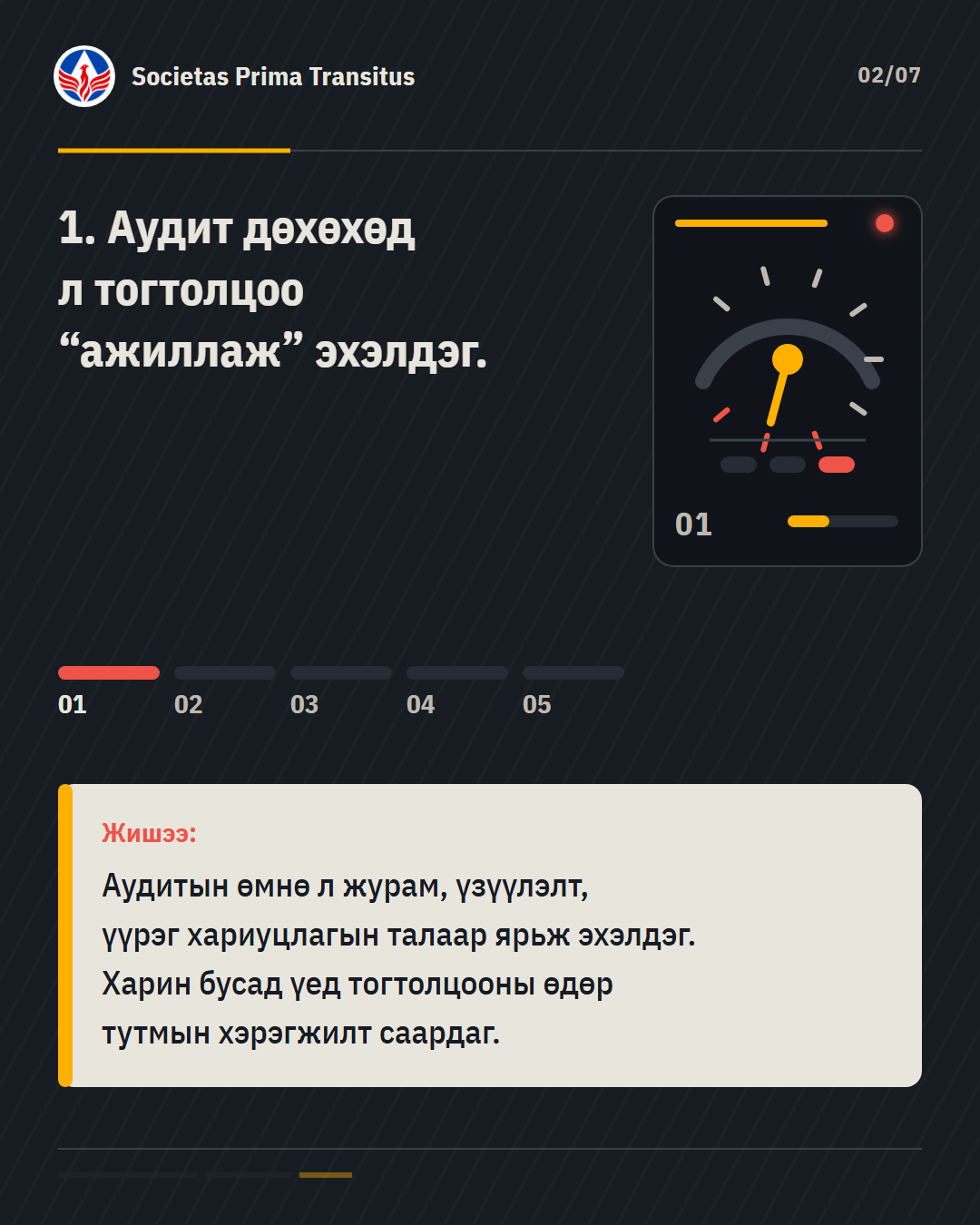 Карусел 2/7: Аудит дөхөхөд л тогтолцоо идэвхждэг